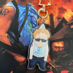 Going Postal Movie Dude Keychain