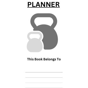 12 Week Workout Planner