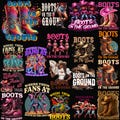Boots On the Ground Bundle Png, Pink Cowboy Boots Png, Rodeo Fashion, Trail Ride PNG, Cowgirl Boots PNG, Black Cowgirls,Western Cowgirl Png product logo