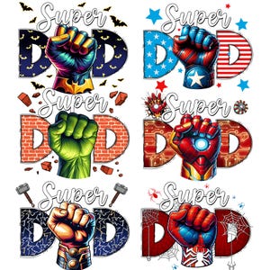 Pacchetto Super Papà PNG, Il miglior papà di sempre PNG, Festa del papà supereroe PNG, Papà supereroe divertente PNG, Papà eroe PNG, Paternità PNG, Vita da papà PNG