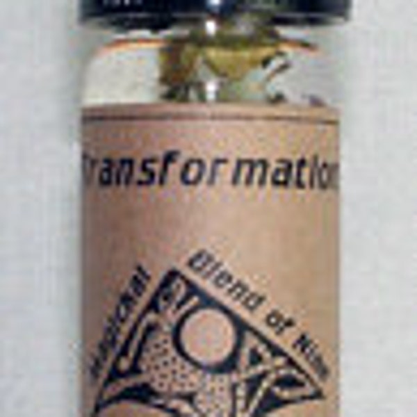 Transformation Magical Oil - Candleburning, Magick Spells, Witchcraft, Wicca, Hermetic, Pagan, Hoodoo, Voodoo, Voudun, Santeria, Occult