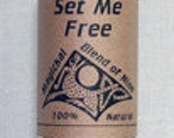 Set Me Free Magical Oil - Candleburning, Magick Spells, Witchcraft, Wicca, Hermetic, Pagan, Hoodoo, Voodoo, Voudun, Santeria, Occult