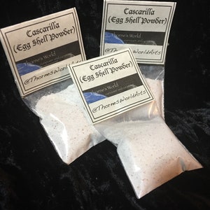 Cascarilla Powder: Egg Shell for Cleansing & Protection Magick