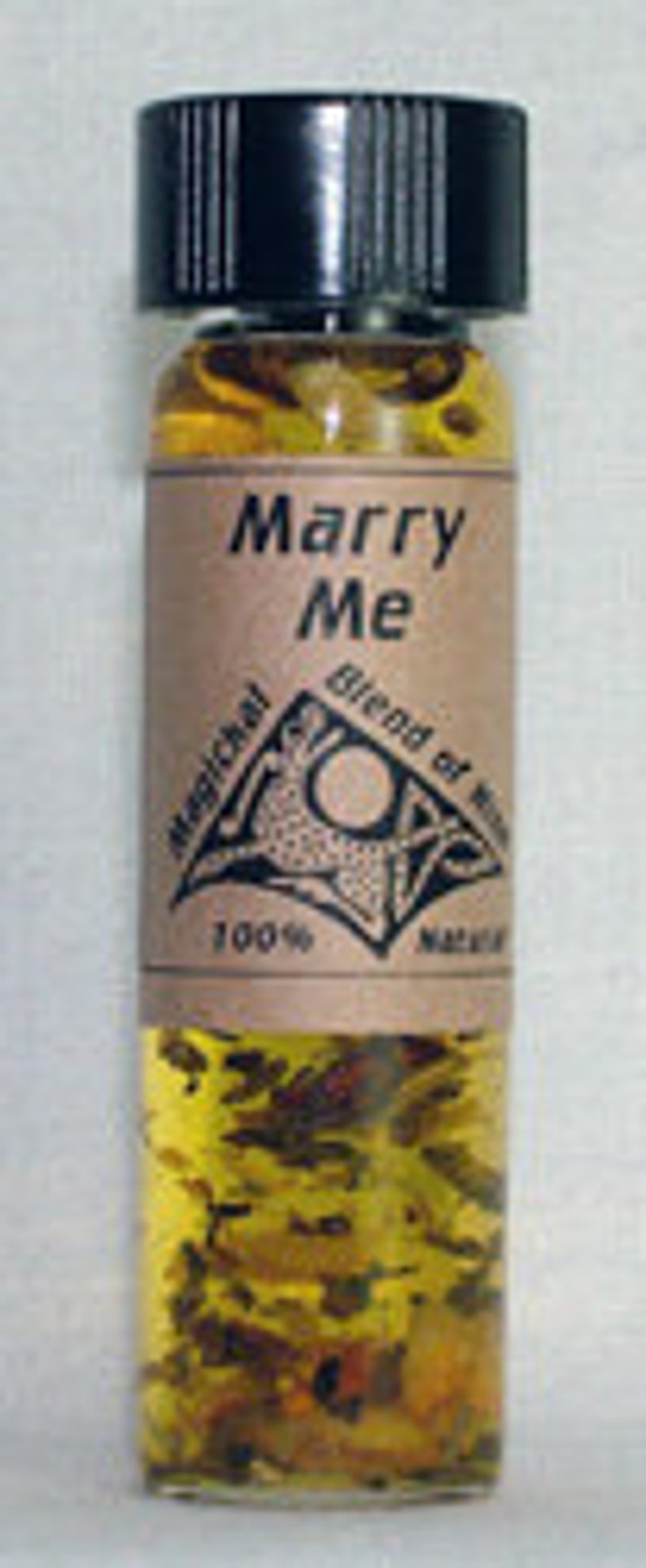 Marry Me Magical Oil Candleburning, Magick Spells, Witchcraft, Wicca, Hermetic, Pagan, Hoodoo, Voodoo, Voudun, Santeria, Occult image 1