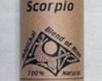 Scorpio Astrological Oil: Magick Spell Anointing Oil