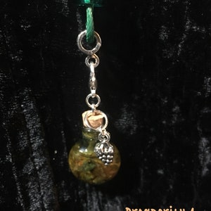 Tiny Prosperity Spell in a Bottle Talisman, Charm Spell, Witchcraft, Wicca, Hermetic, Pagan, Hoodoo, Voodoo, Voudun, Santeria, magick image 5