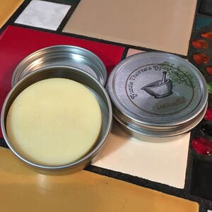 Auntie Thorne's Mini Skin Tin- Body Butter Bar, Unscented, natural moisturizing skin care lotion bar