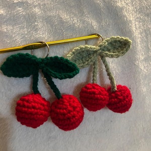 Cherry Keychain