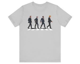Das Fab Four Pennsylvania Ave T-Shirt - Trump, Vance, RFID