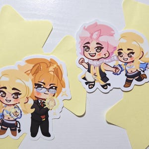 Fairy Tail Lucy Duo stickers
