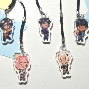 My inner Demons Double sided Phone charms
