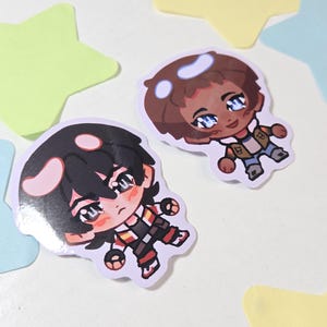 Voltron Keith and Lance Stickers