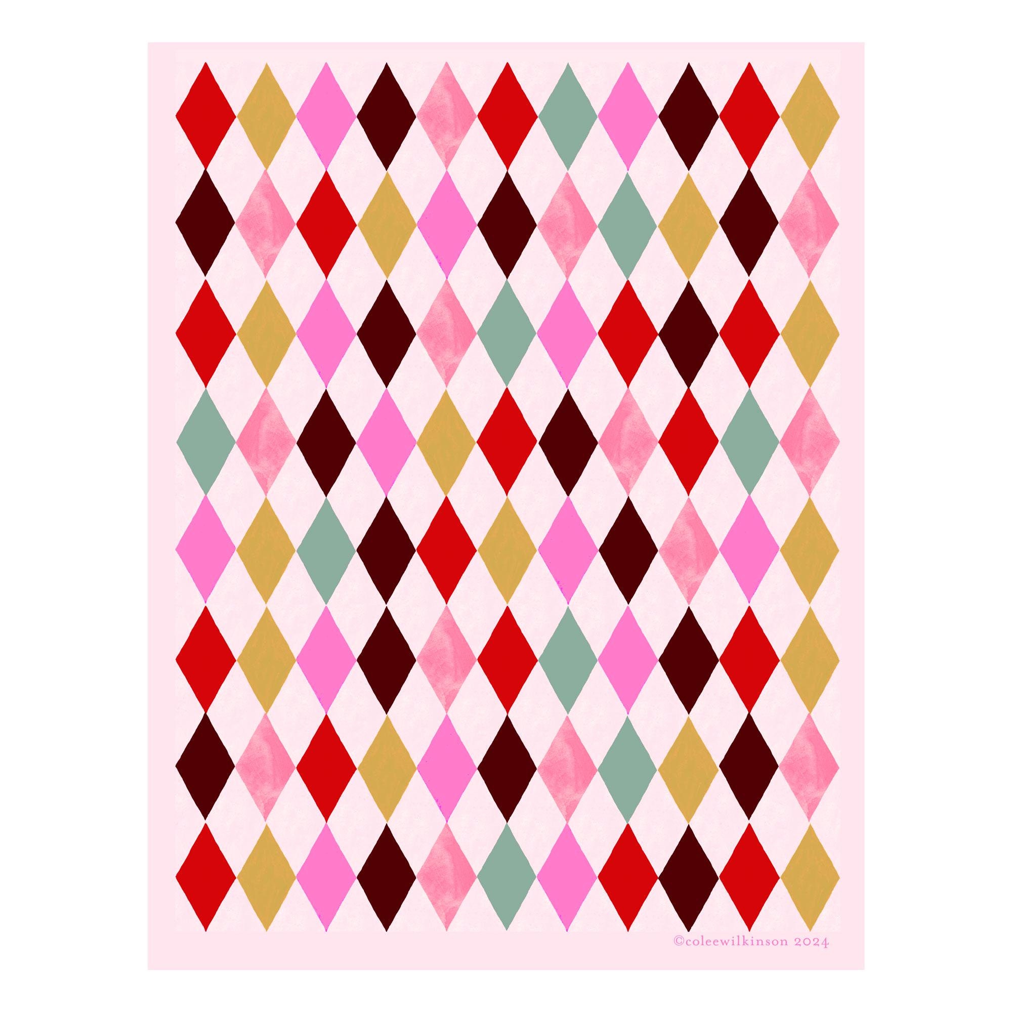 Decorative Diamond Pattern for Paper Crafting: Digital Download - Etsy
