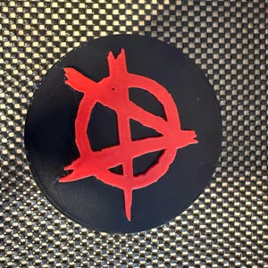 Anarchy Hitch Cover - Durable, Custom Trailer Hitch Accessory | Veteran-owned Business |