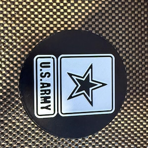 U.S. Army Hitch Cover - Durable, Custom Trailer Hitch Accessory | Veteran-owned Business |