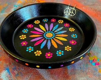 Jewelry Dish | Jewelry Tray | Boho Gifts | Gifts for Women | Boho Girls | Boho Decor | Gifts for Girls | Teen Boho | Mothers Day Gift