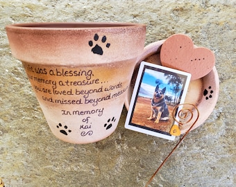 Pet Loss Memorial Gift, Pet Loss Gift, Pet Memorial Gift, Dog Sympathy Gift, Cat Sympathy Gift, Garden Pet Memorial, Garden Cat Memorial