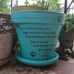 Pet Loss Gift Dog Dog Memorial Gift Pet Memorial Gift Pet Loss Sympathy Garden Cat Memorial Rainbow Bridge Dog Gift Pet Grief image 6