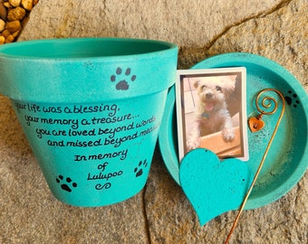 Dog Memorial Gift | Pet Memorial Gift | Rainbow Bridge Gift | Pet Sympathy Dog | Pet Sympathy Cat | Pet Loss Sympathy Gift | Cat Loss Gift