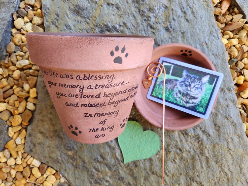 Pet Loss Gift Dog Dog Memorial Gift Pet Memorial Gift Pet Loss Sympathy Garden Cat Memorial Rainbow Bridge Dog Gift Pet Grief image 2