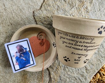 Pet Loss Gift - Pet Memorial Gift - Dog Memorial - Cat Memorial - Pet Sympathy Gift - Dog Sympathy - Cat Sympathy - Garden Pet Memorial