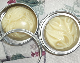 Solid Lotion / Shea Butter Cocoa Butter Body Butter Bar / Your CHOICE of scent and design
