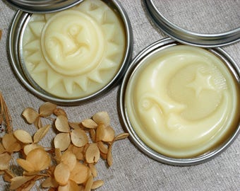 Solid Lotion / Shea Butter Cocoa Butter Body Butter Bar / Lotion Bar / Your CHOICE of scent and design