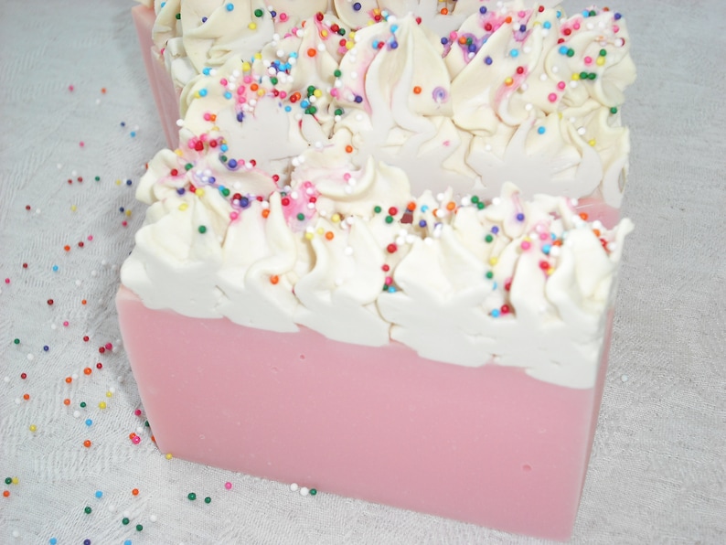 Happy Birthday Soap / Birthday Soap / Birthday Cake Soap / Etsy