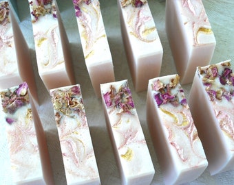 Baby Girl Shower Soap Favors Thank You gift favors Cold Process Soap Handmade Soap