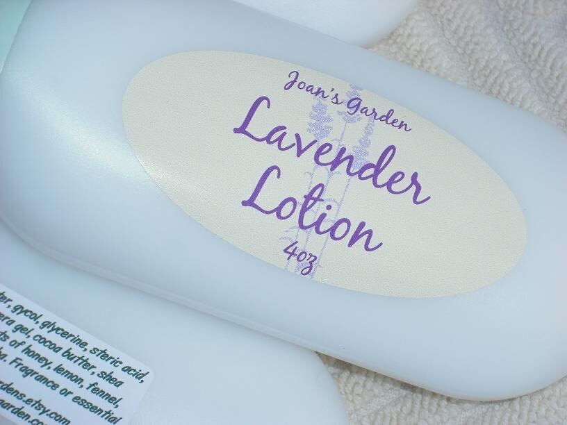 Lavender Lotion / Essential Oil Aromatherapy lotion / 4 oz / Etsy