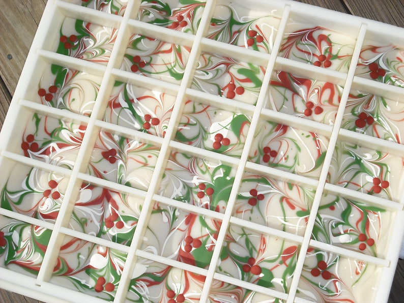 HOLIDAY Soap CHRISTMAS Soap BULK Soap / Pre Order 25 Bars / Rosemary