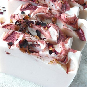English Tea Rose Soap / Rose Soap / Cold Process Handmade Soap