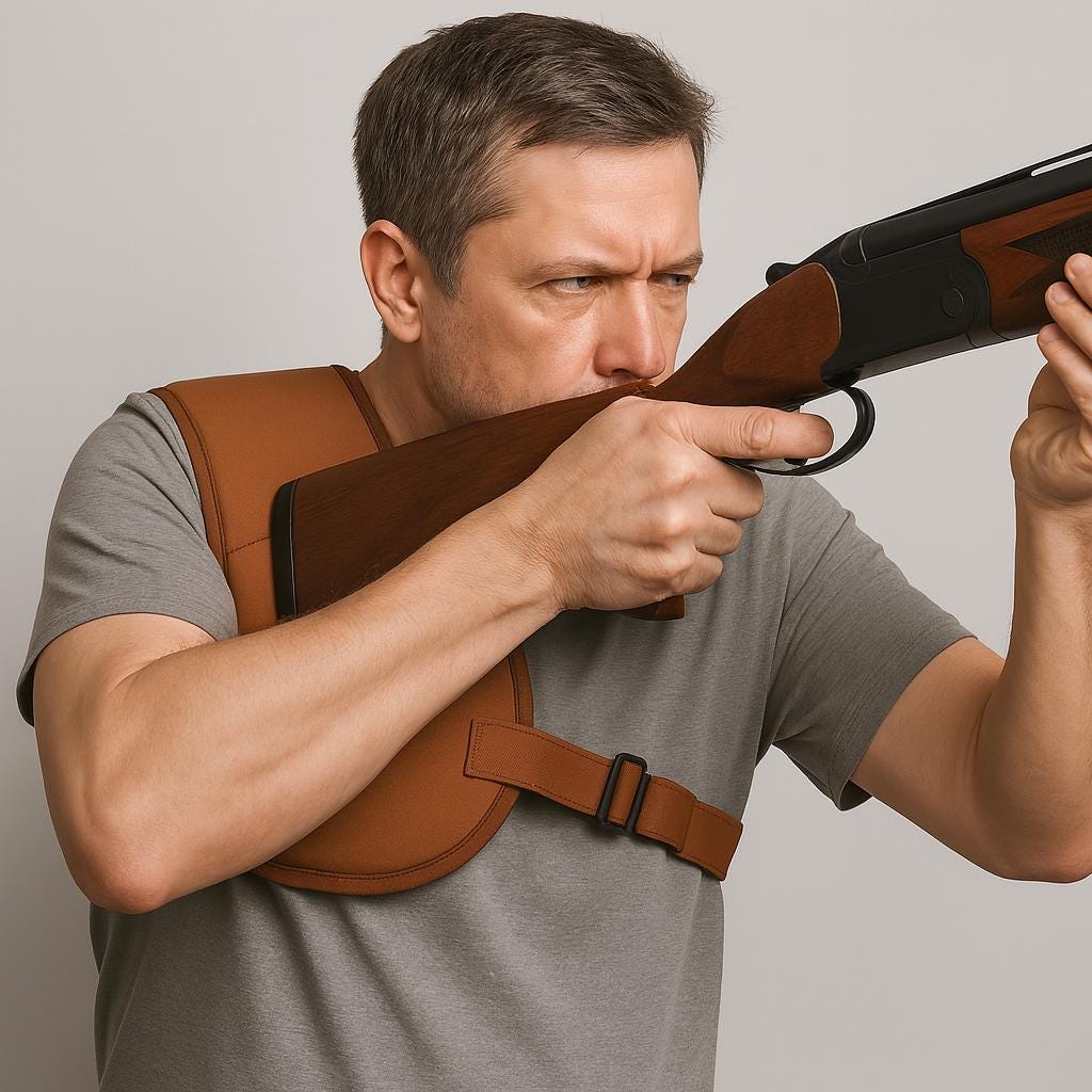Shooting Vest with Protective Shoulder Pad - Online Store