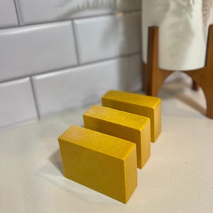 Lemon Turmeric Soap, All-Natural Face & Body Cleanser, Gentle Bar, Organic Skincare for a Radiant Glow, Gift for Him and Her