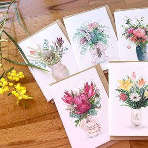 Floral Greeting Cards | Birthday, Anniversary, Thank You Gift Cards | Australian Flowers