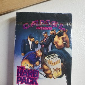 Sealed 1991 Camel &quot;The Hard Pack&quot; Official Playing Cards – Joe Camel Band
