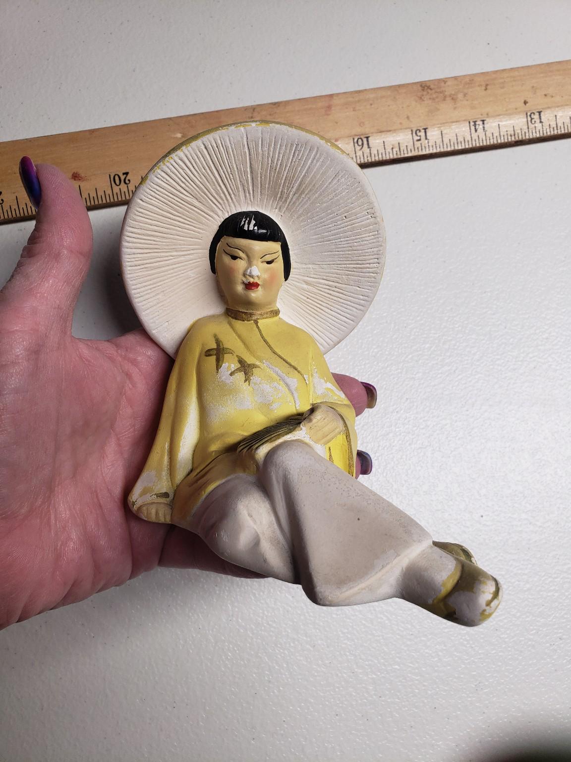 ビンテージ　チャイニーズ人形　壁掛けタイプ ビンテージ チャイニーズ人形 壁掛けタイプ