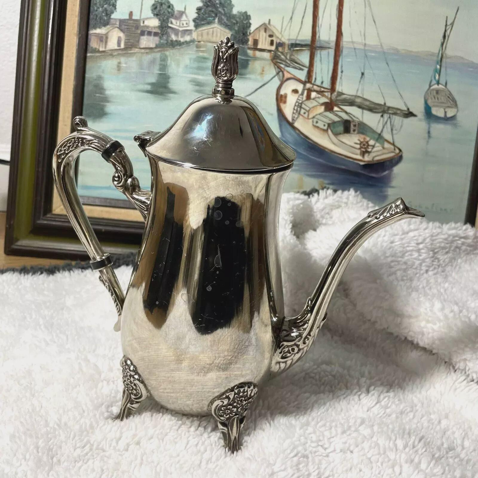 Vintage ONEIDA Silver plate 3-Piece Coffee/Tea Service Set