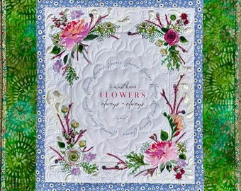 CURATED Special Edition FABRIC KIT with paper pattern: Must Have Flowers - Monet