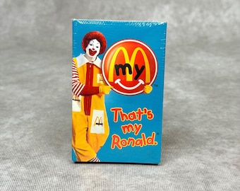 1997年製 マクドナルド ハッピーミール「That's My Ronald」カセットテープ（新品未開封）