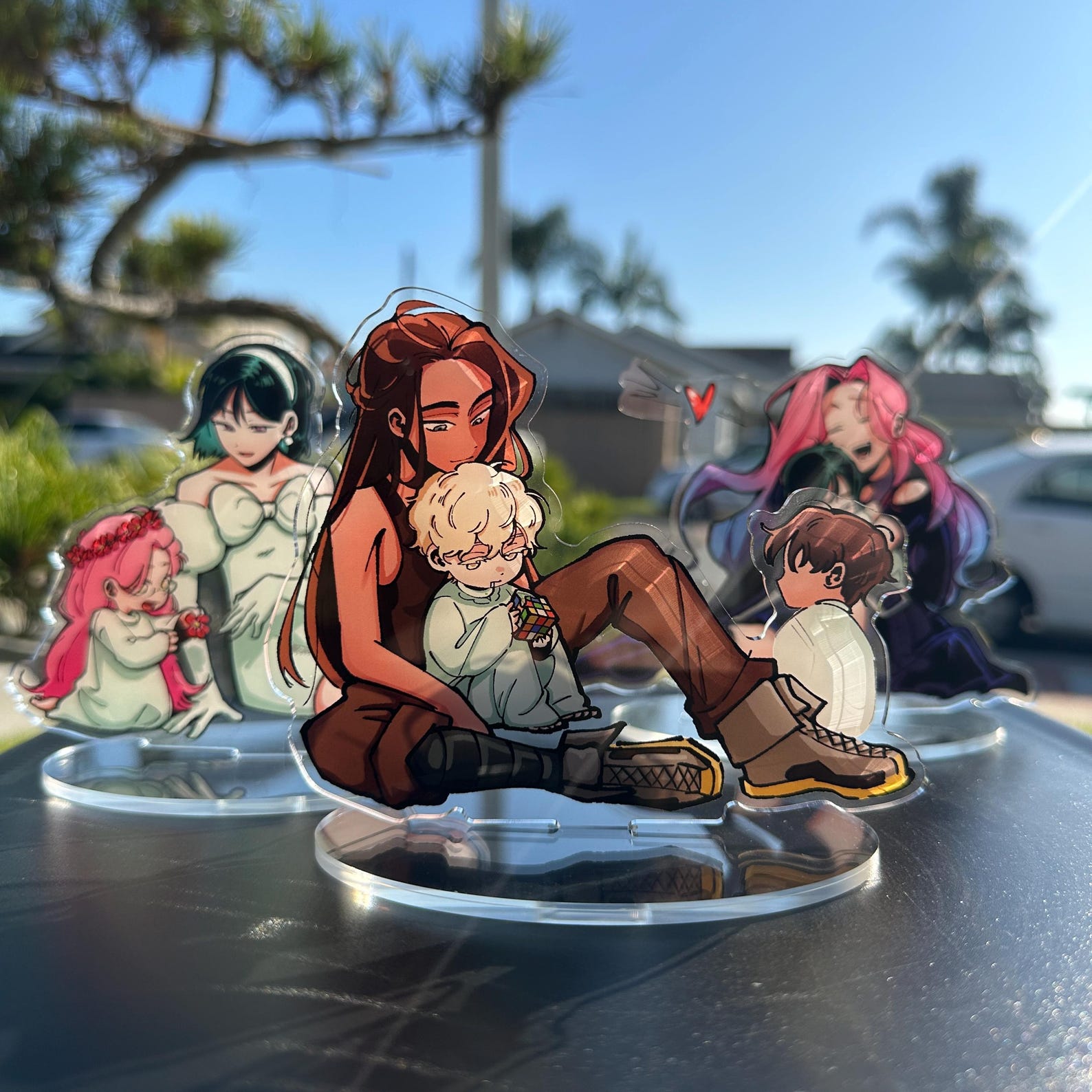 Alien Stage Kid Pairs Acrylic Stands - 4in'' - Etsy