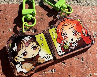 Green Yuri (TGSWIIWAGAA) Charms - 1.5