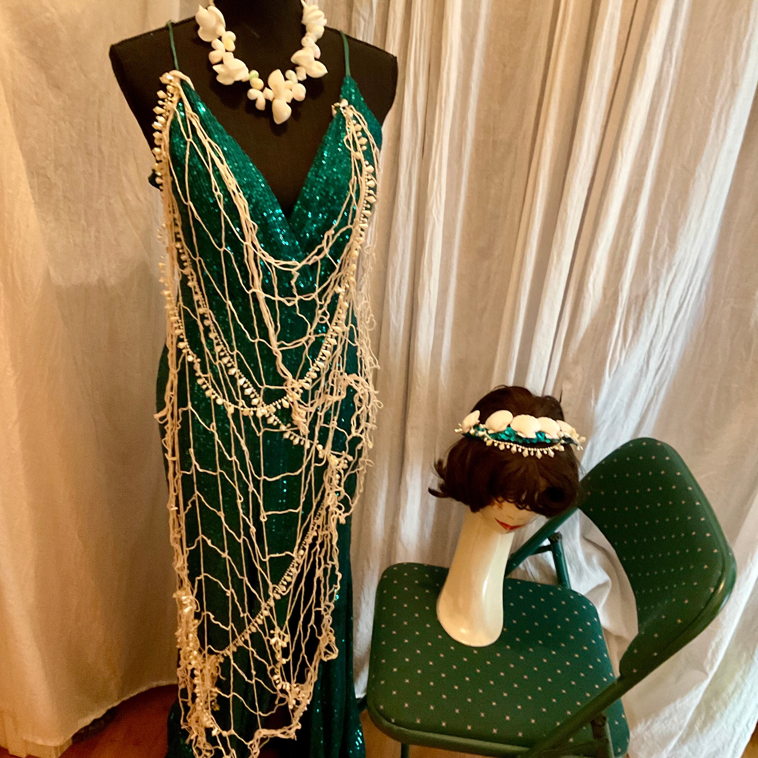 Sea Shell Sequin Dress - Etsy