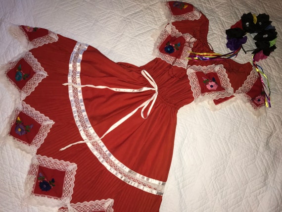 day of the dead red dress