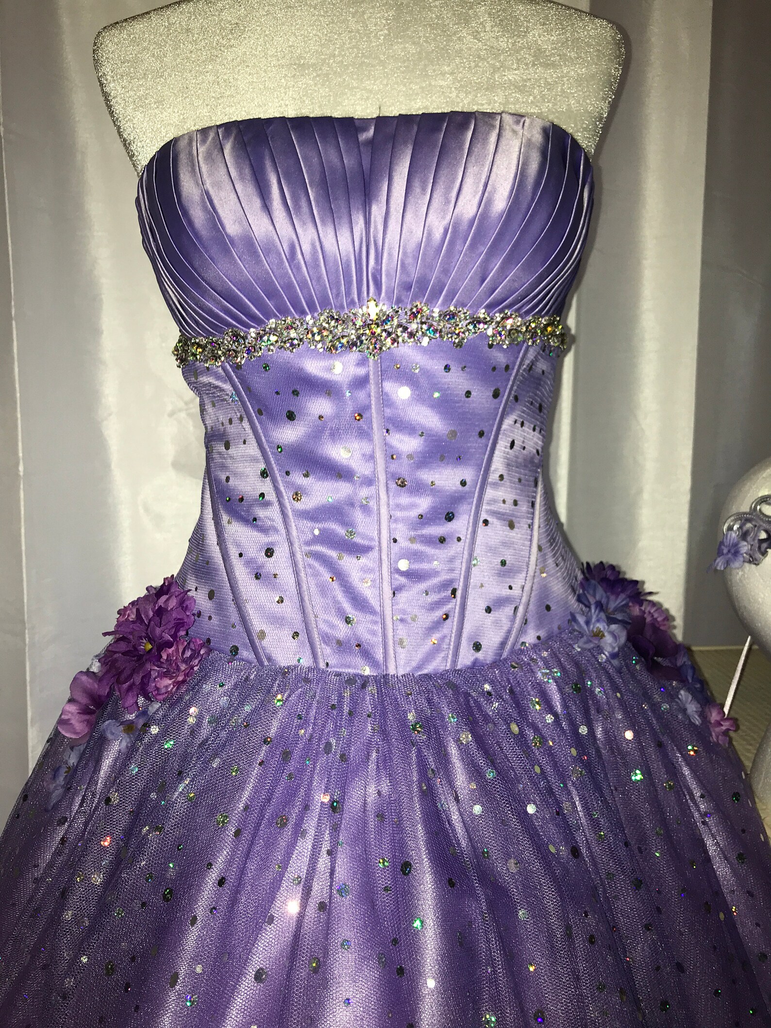 Halloween Costume fantasy flower fairy purple dress wings | Etsy