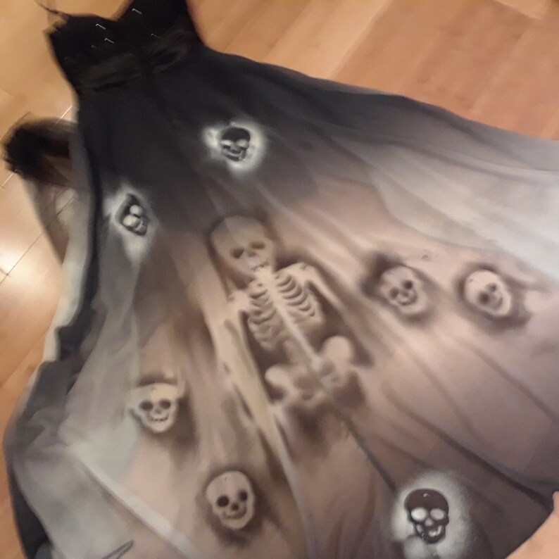 Halloween Costume gray ghost dress womens sz S unique Vampire Etsy