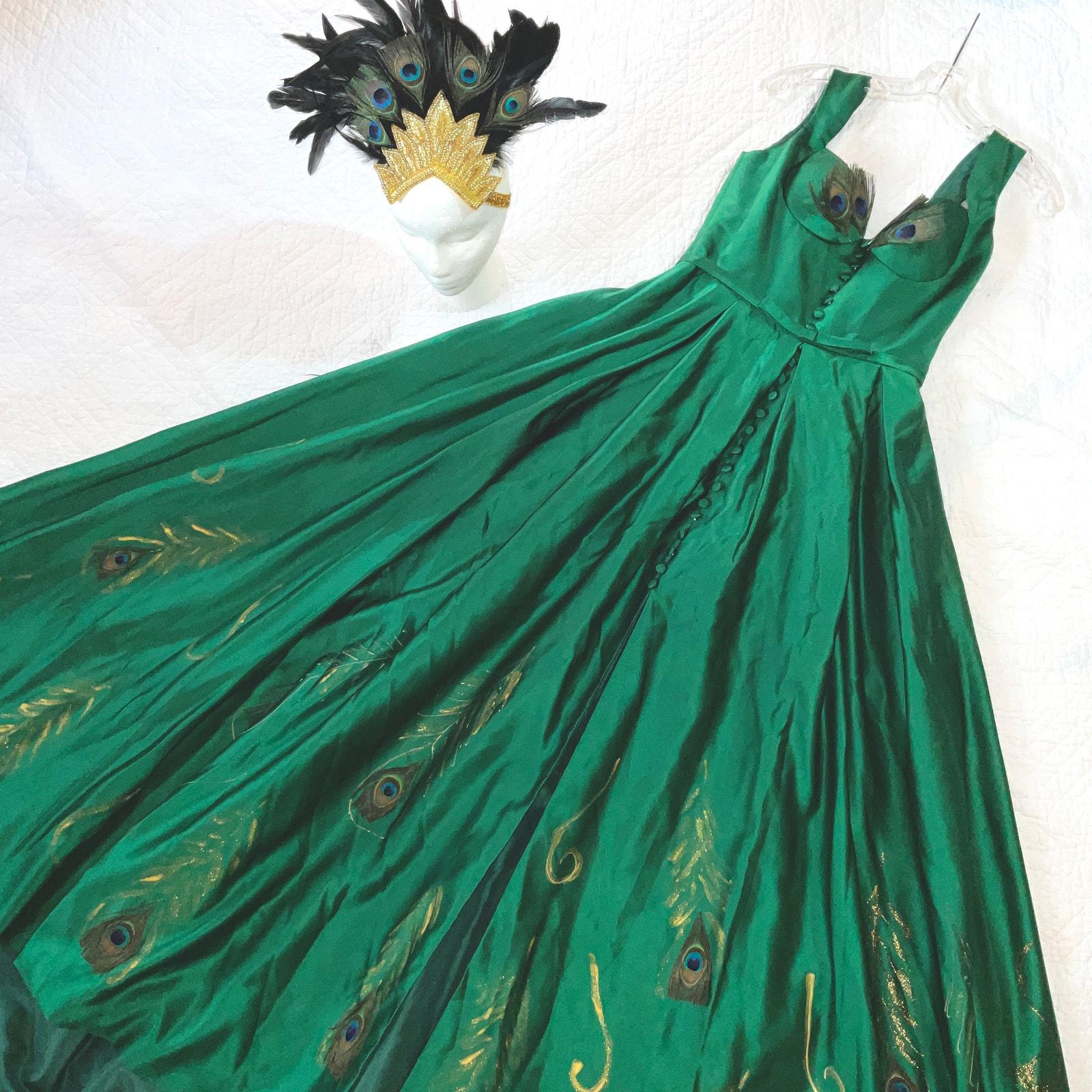 green peacock feather dress LGHDFYO Green Peacock Feather Women's Summer Dresses Casual Sleeveless Beach Dress Scoop Neck T-Shirt Sundress with Pocket at Amazon Women's Clothing store