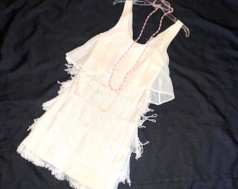 Nasty Gal 1920s-inspired Embroidered Fringe Dress | Size S - Etsy Nasty Gal 1920s-inspired Embroidered Fringe Dress | Size S - Etsy