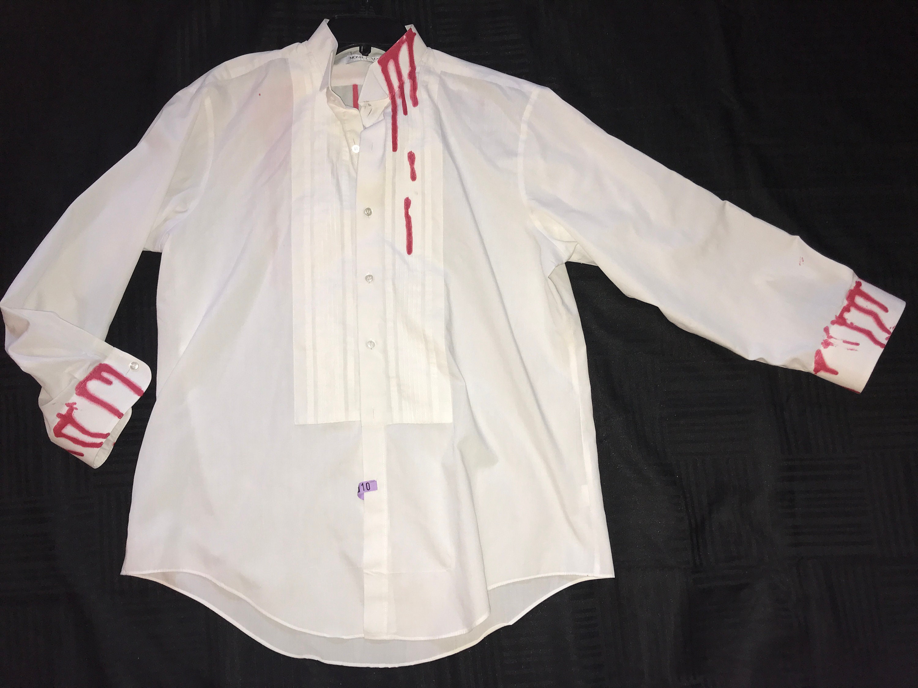 white dress shirt halloween costume