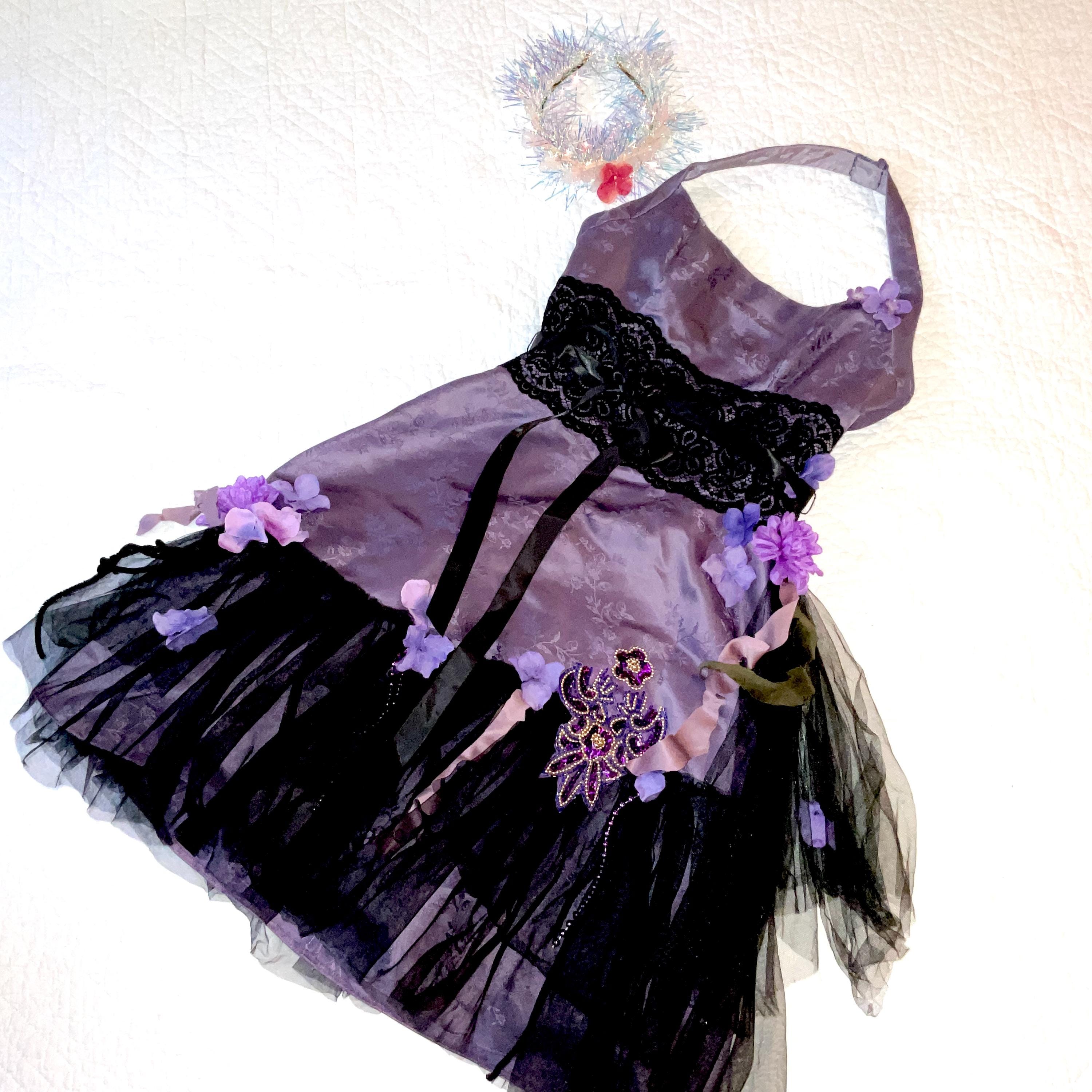 sachin and babi light blue dress Dark Purple Fairy Dress Adult
